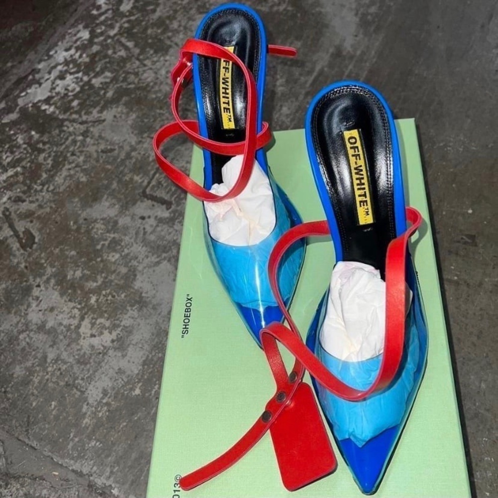 Off white heels